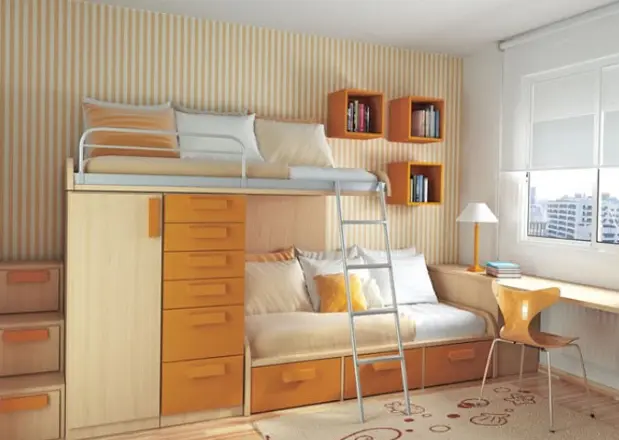 desain Kamar Tidur Ukuran 3×4