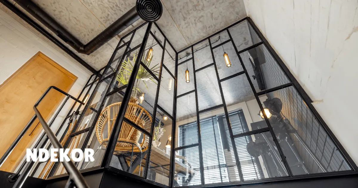 partisi ruangan dari kaca