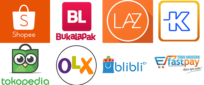 Membandingkan harga stiker dinding pada beberapa e-commerce