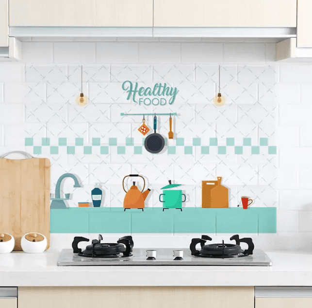 model sticker dinding