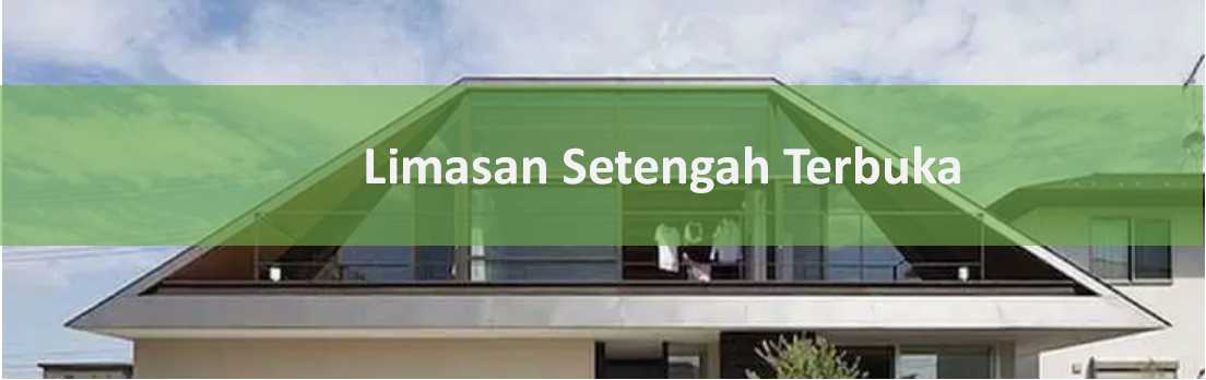 atap limasan terbuka