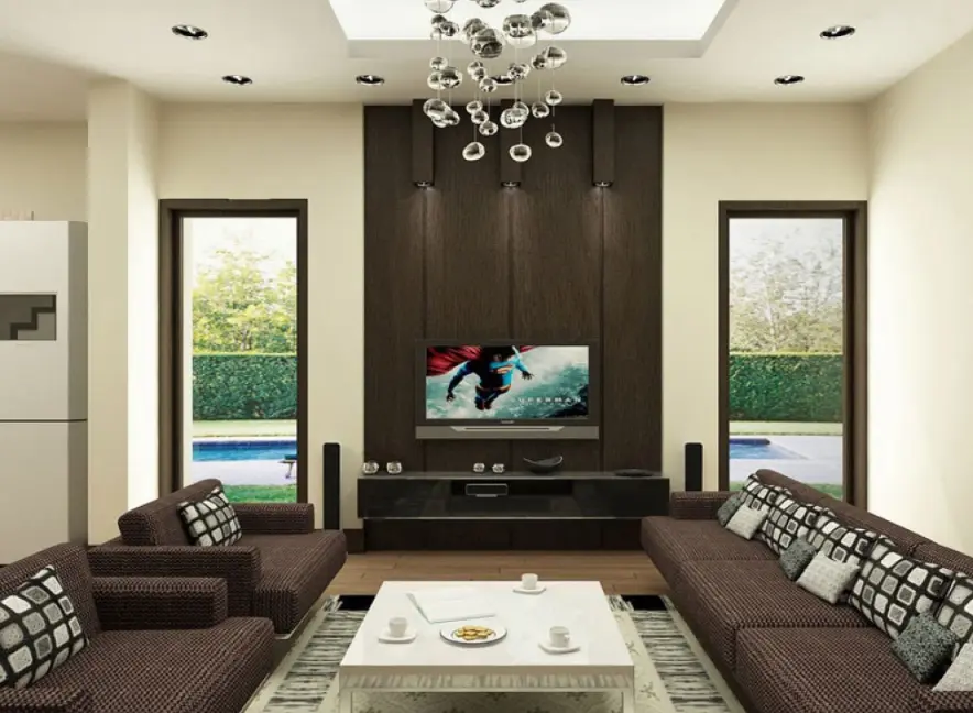 desain interior minimalis di ruang tamu