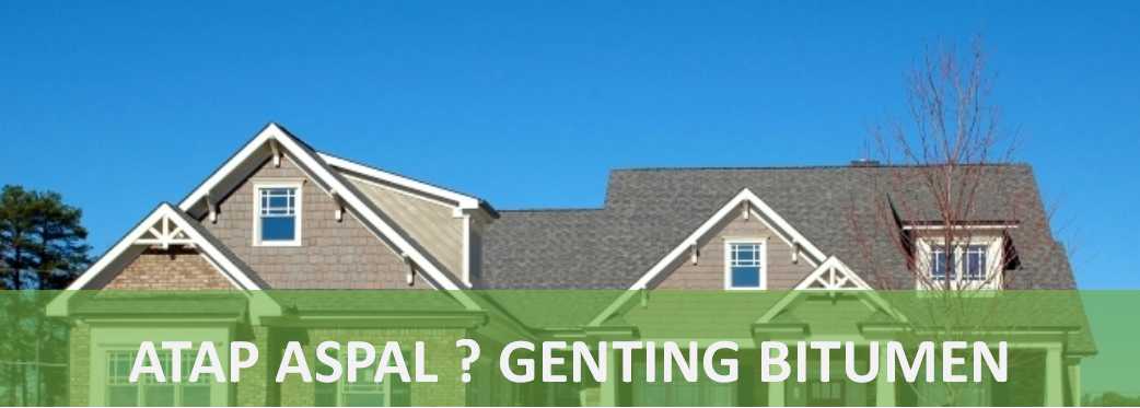 jenis genteng aspal bintumen