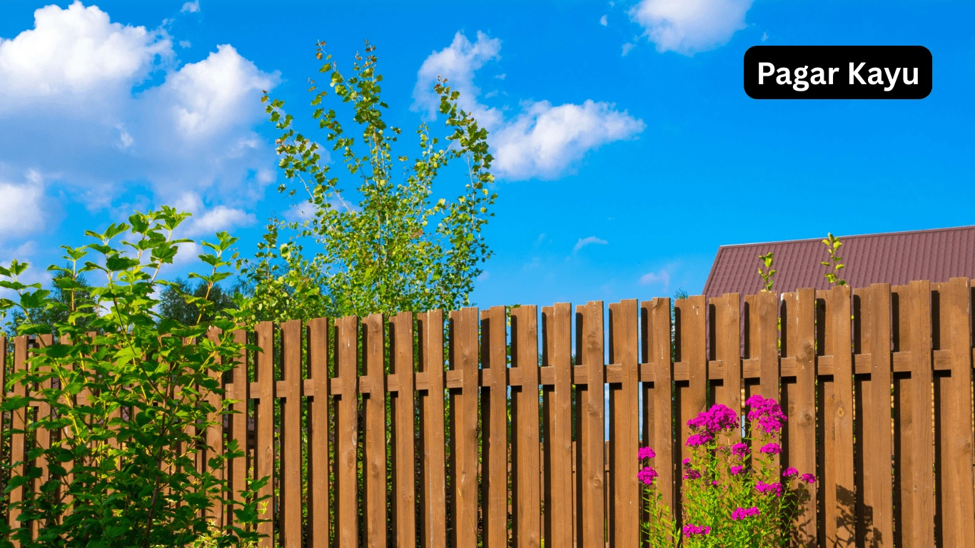 IDE Desain Pagar Kayu yang Kokoh dan Indah