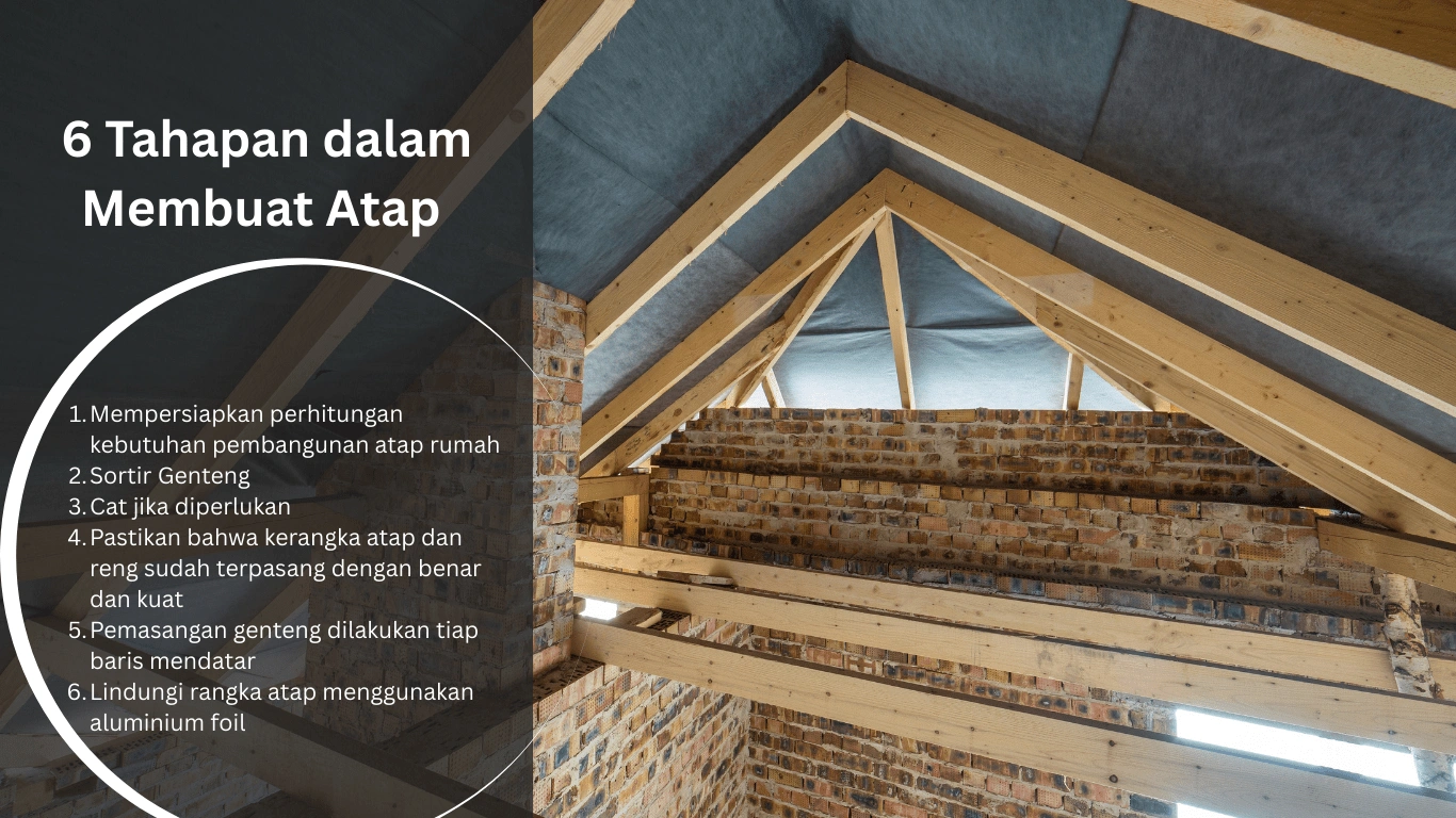 6 Tahapan Penting dalam Membuat Atap untuk Rumah