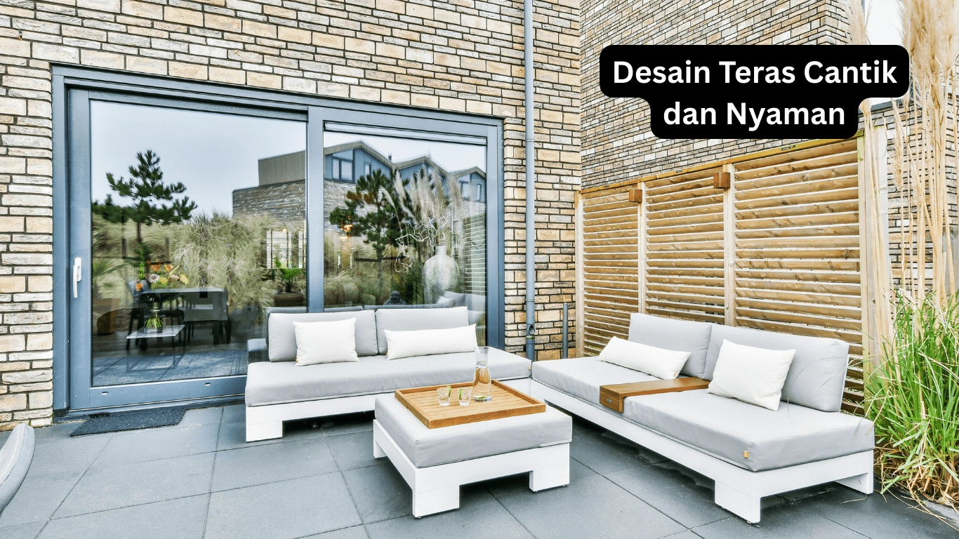 Desain teras cantik dan nyaman