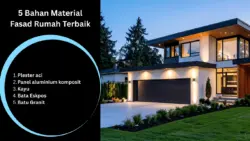 5 Bahan Material Fasad Rumah Terbaik