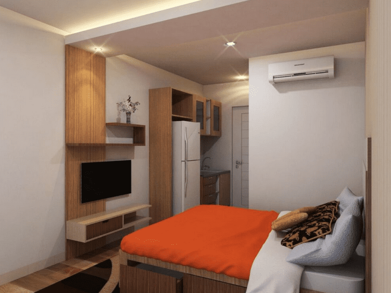 desain apartemen studio 