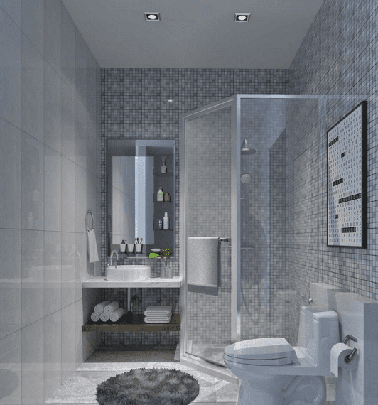 Kamar Mandi Sederhana yang Modern