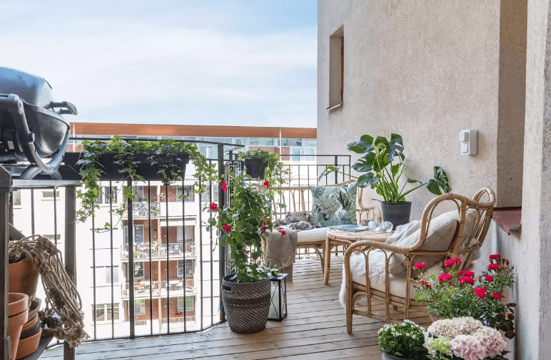 balkon apartemen