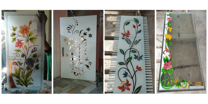 Variasi Kaca Jendela Motif Bunga Terbaru