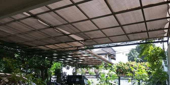 paranet untuk teras rumah