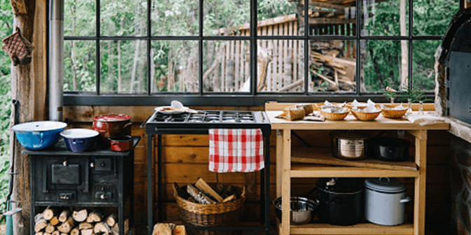 dapur terbuka minimalis