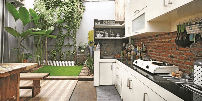 dapur terbuka