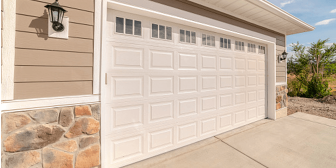 ukuran garasi 2 mobil