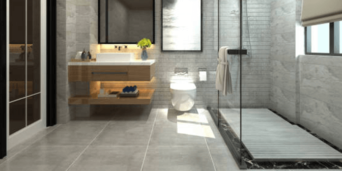 model keramik kamar mandi