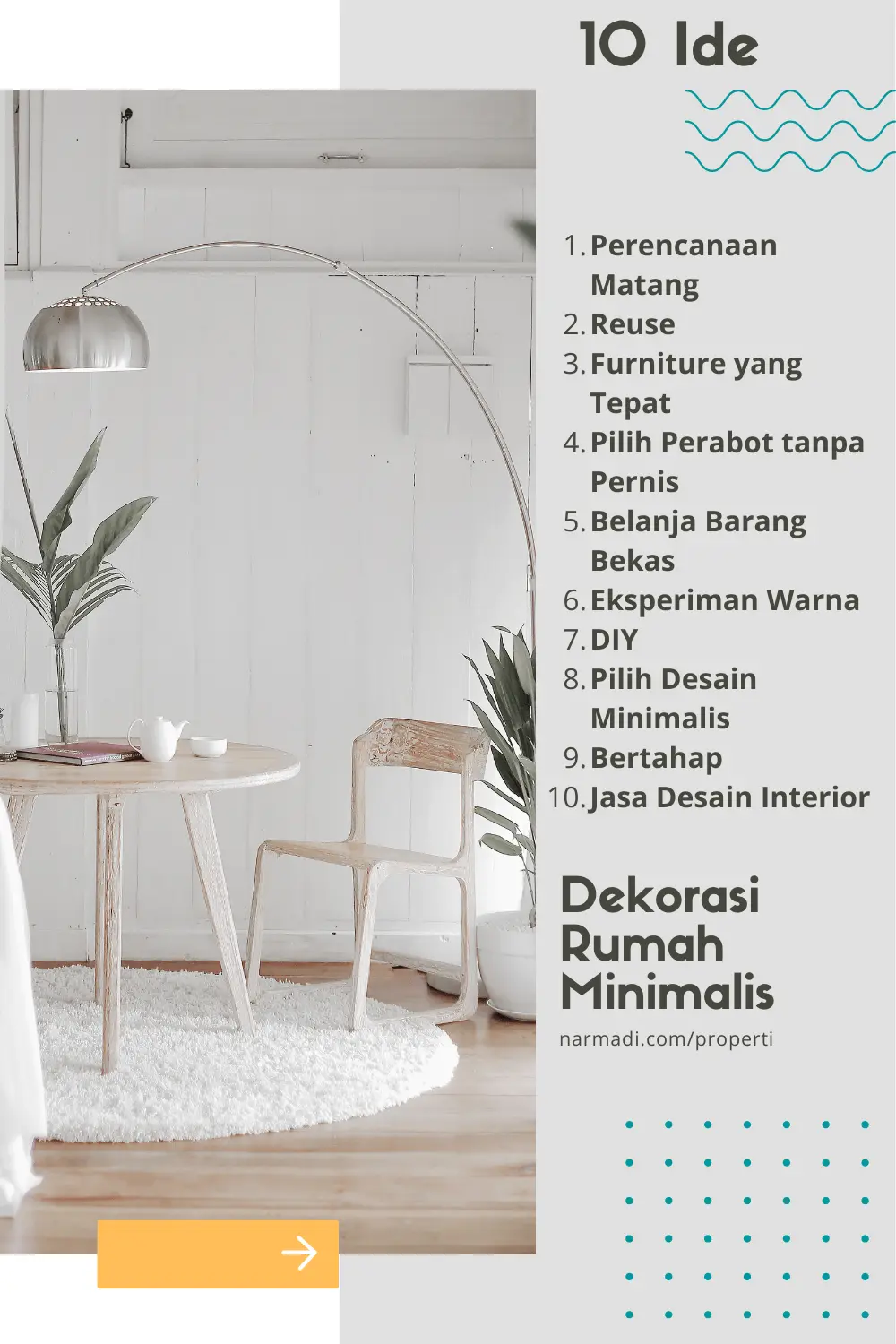 10 Ide Dekorasi Rumah Minimalis