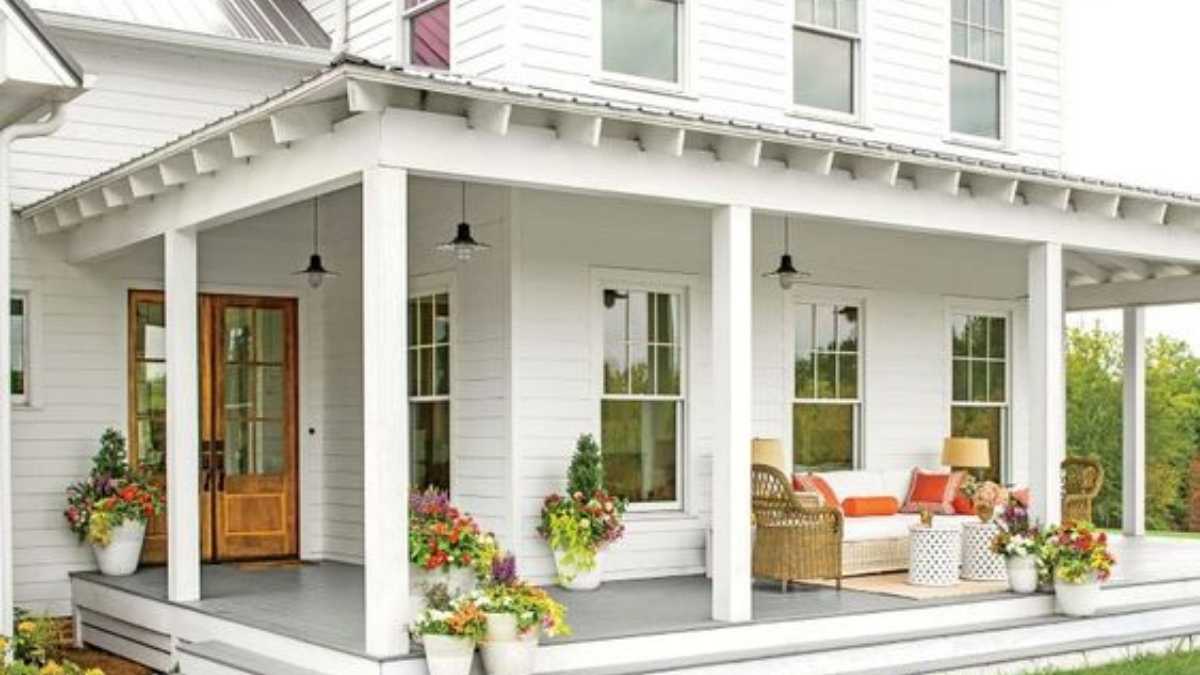 model teras rumah panjang