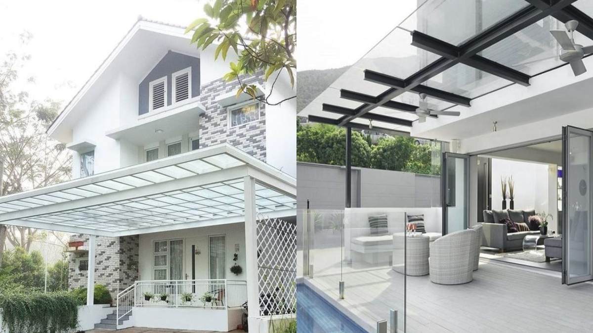 model teras rumah masa kini