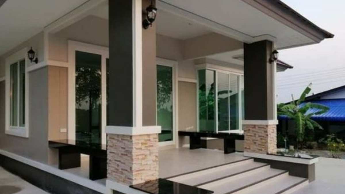 model tiang teras kotak