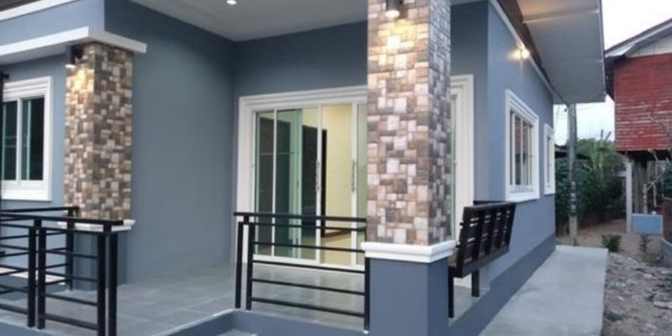 Model Tiang Teras Kotak