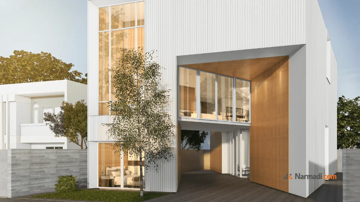 Model Teras Depan Rumah dengan Kaca