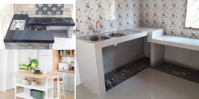 model meja dapur
