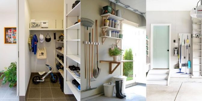 model gudang samping rumah