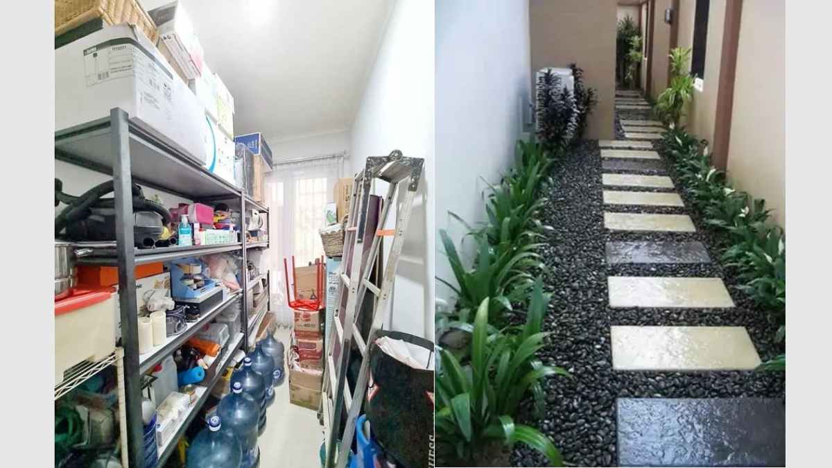 model gudang samping rumah