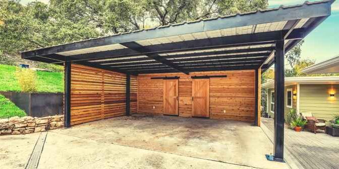 ukuran carport standar