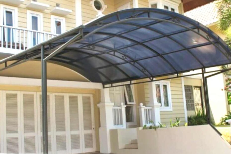atap spandek lengkung