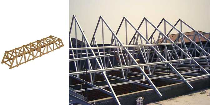 Model Rangka Atap Kayu Rumah Minimalis