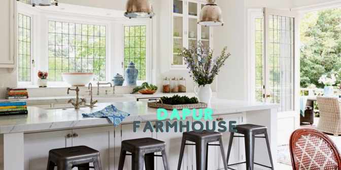 dapur sederhana tanpa kabinet