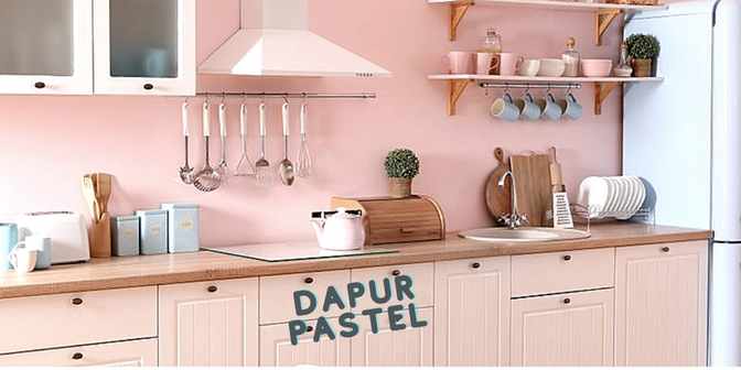dapur sederhana tanpa kabinet