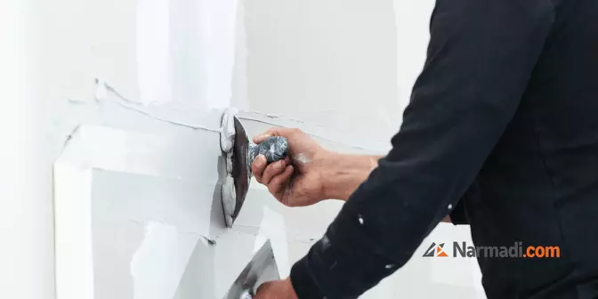 partisi ruangan dari gypsum