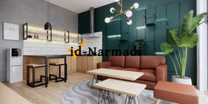 warna cat ruang tamu yang sejuk