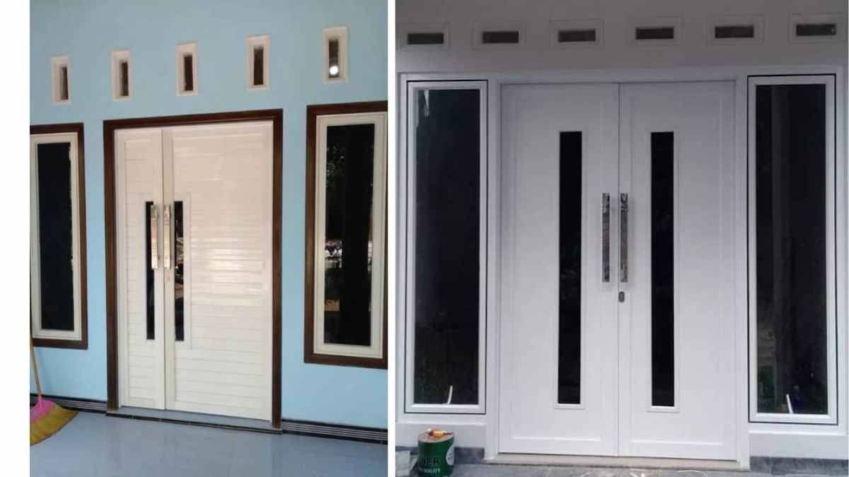 pintu aluminium kupu tarung