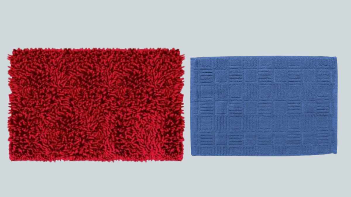 keset kamar mandi yang menyerap air