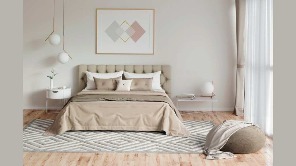 cat kamar tidur romantis