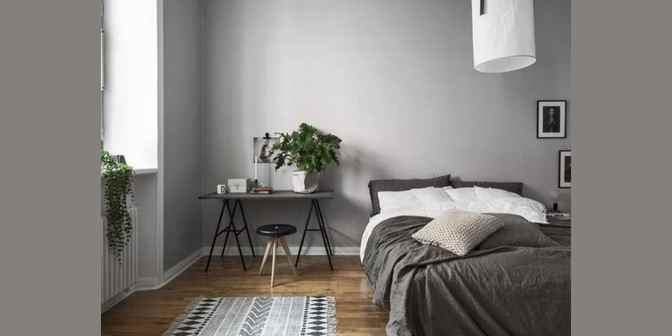 cat kamar tidur 2 warna