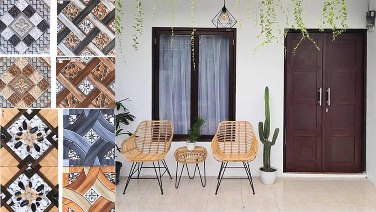 Keramik Lantai Teras Depan Rumah Minimalis