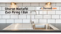 Ukuran Wastafel Cuci Piring 1 Bak