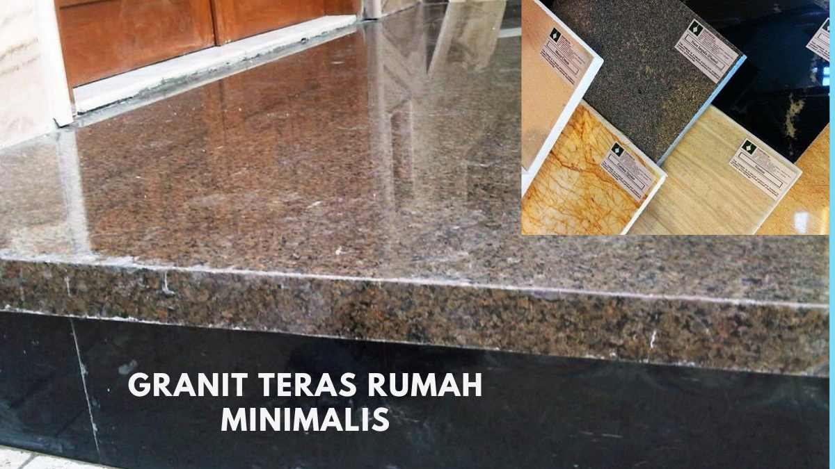 Granit Teras Depan Rumah Mewah