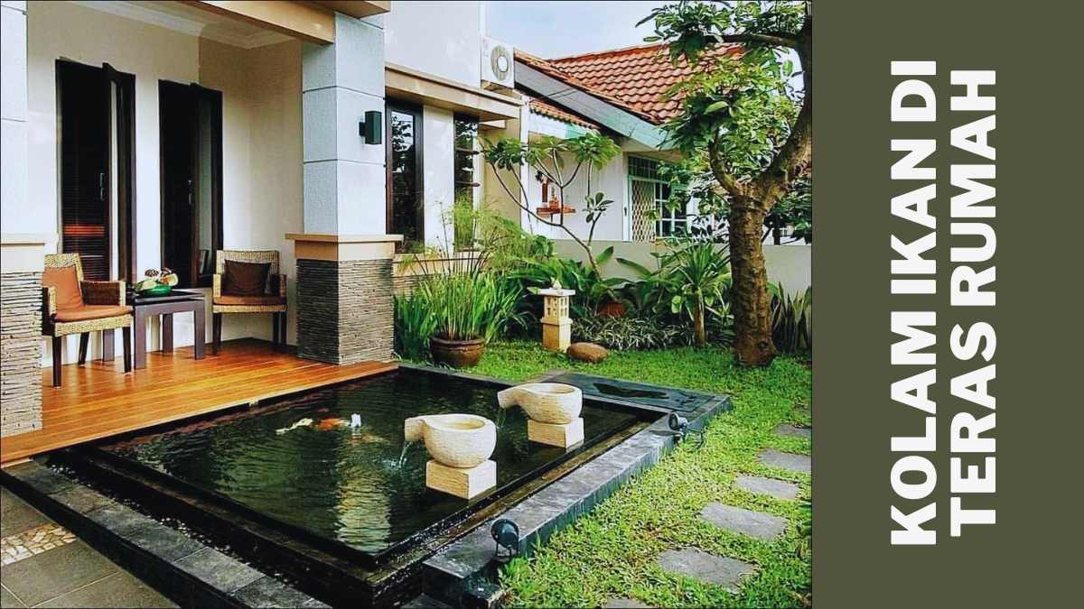 Kolam Ikan Mini di Teras Rumah