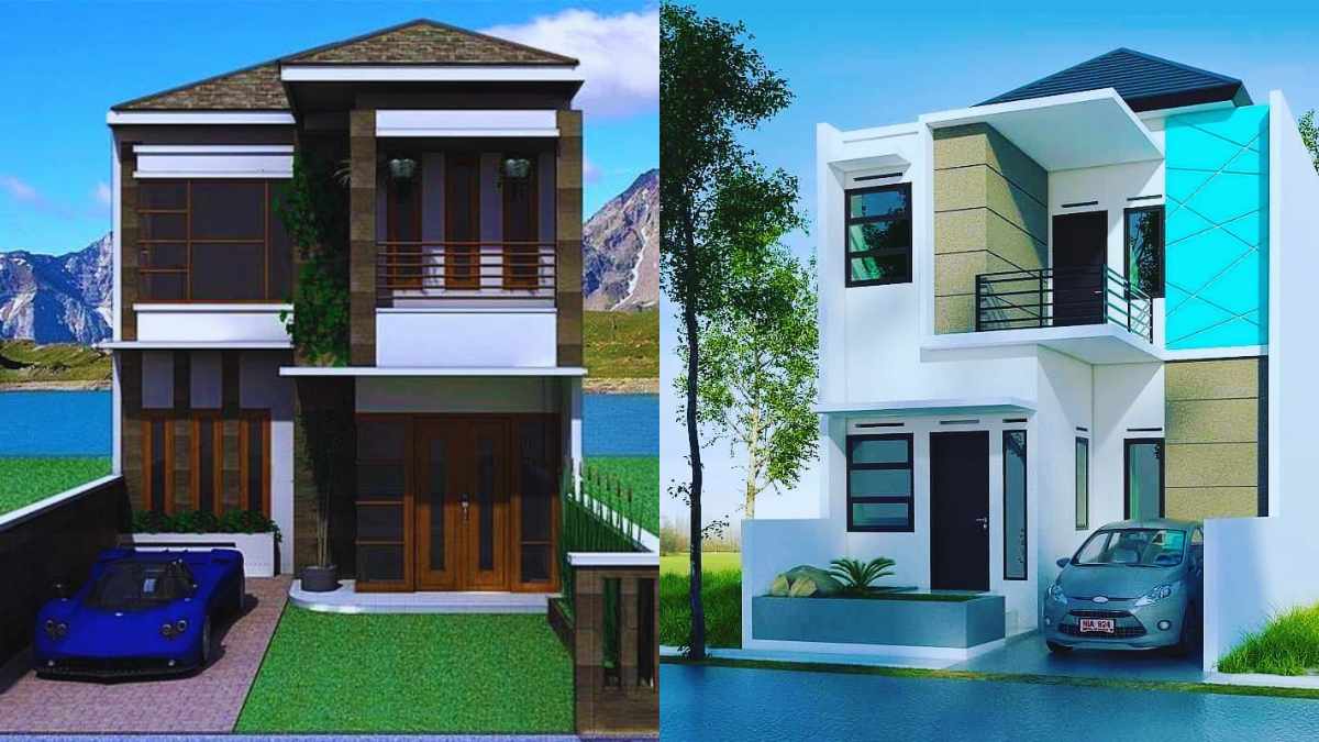 Rumah Minimalis 2 Lantai Type 36 60