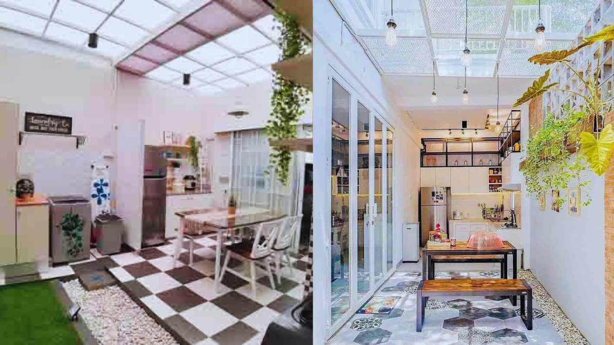 Atap Dapur Terbuka Minimalis