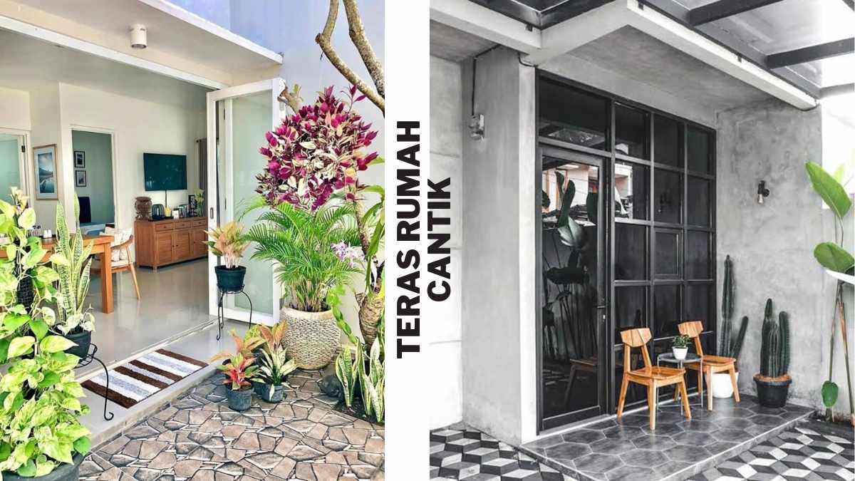 teras rumah cantik