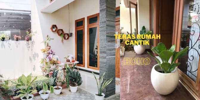 teras rumah cantik