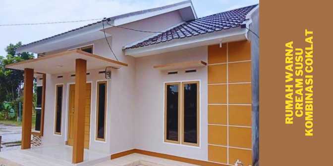 Cat Rumah Warna Cream Susu