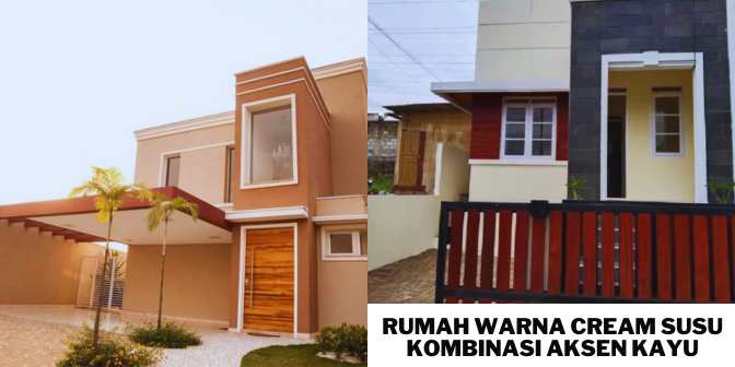 Cat Rumah Warna Cream Susu